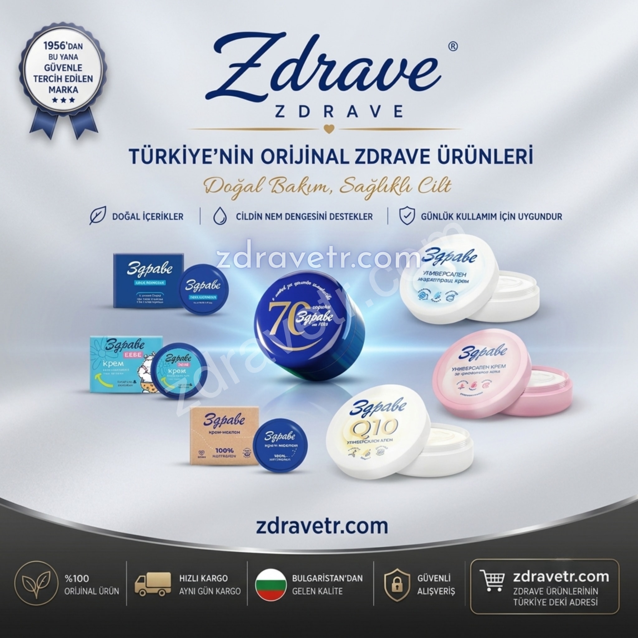 Zdrave TR ürün koleksiyonu